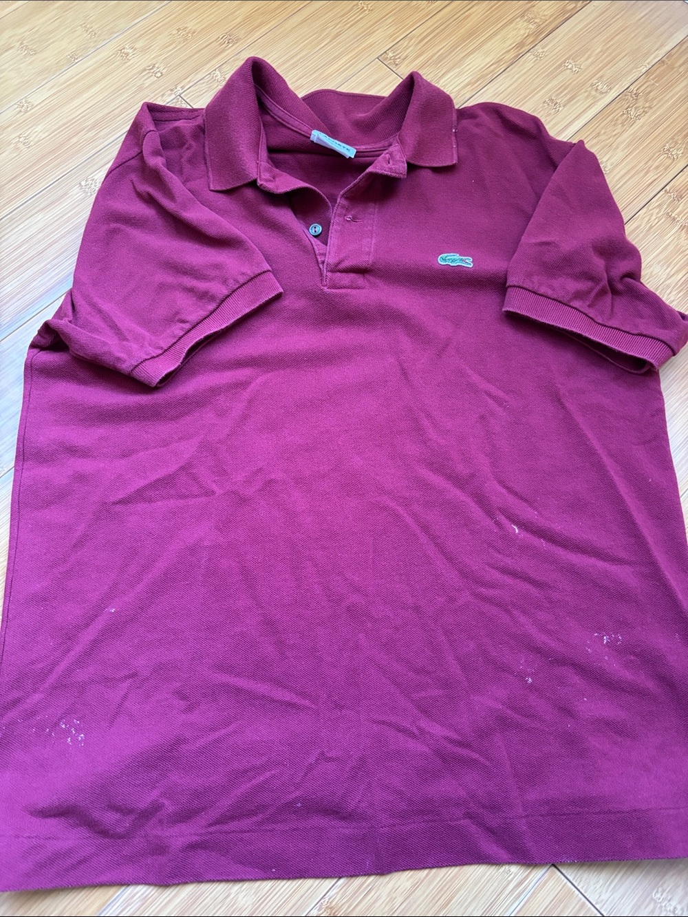 Lacoste Men's Polo Shirt in Wine